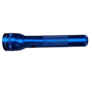 Maglite 2D Cell Flashlight Blue Anodized Aluminum Heavy Duty D2036158806 USA